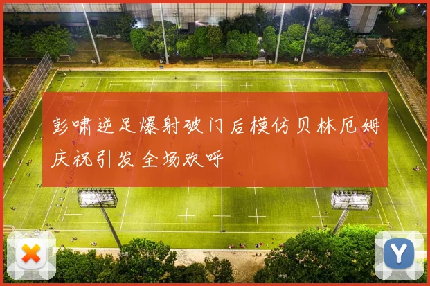 彭啸逆足爆射破门后模仿贝林厄姆庆祝引发全场欢呼